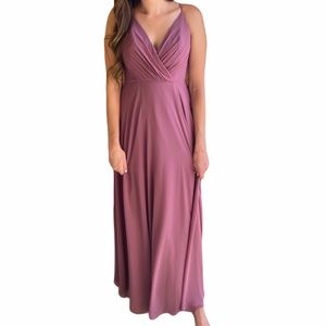 (NWT) David’s Bridal Bridesmaid Dress in Chianti